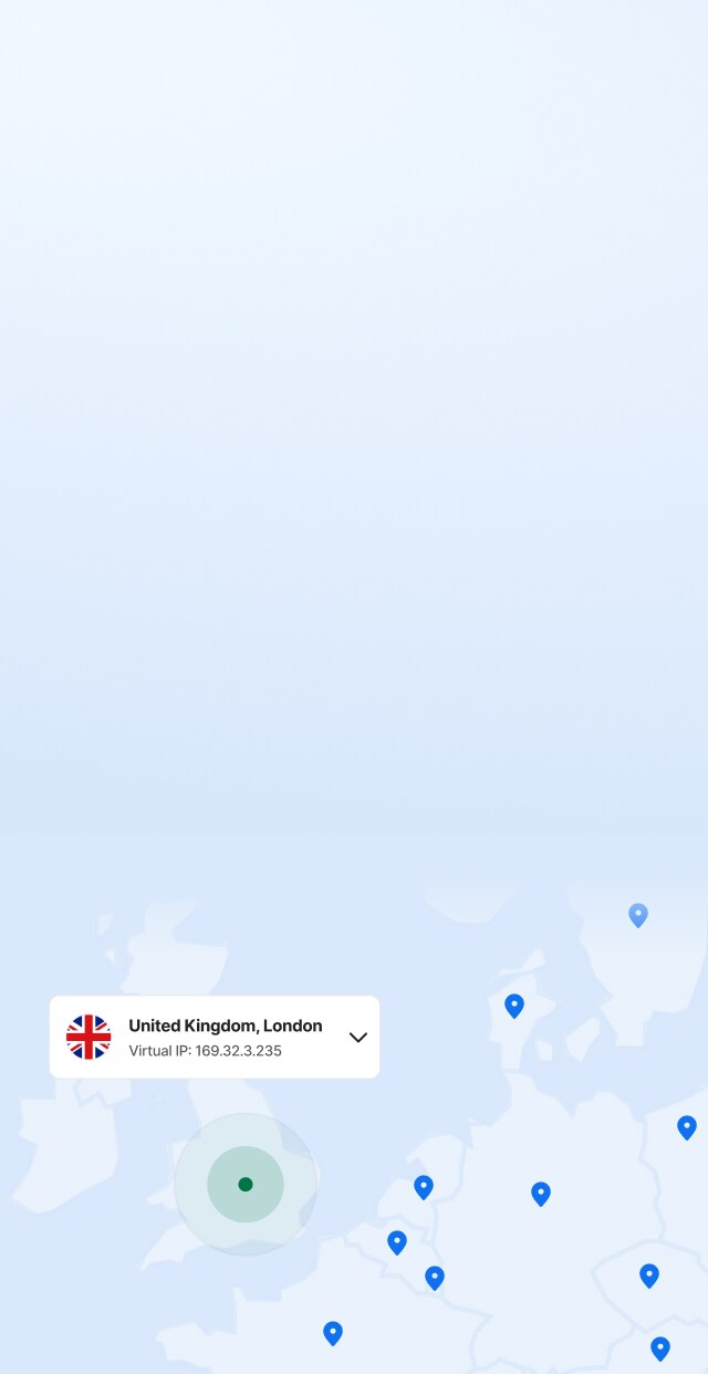 Kaart Toegang tot content via VPN